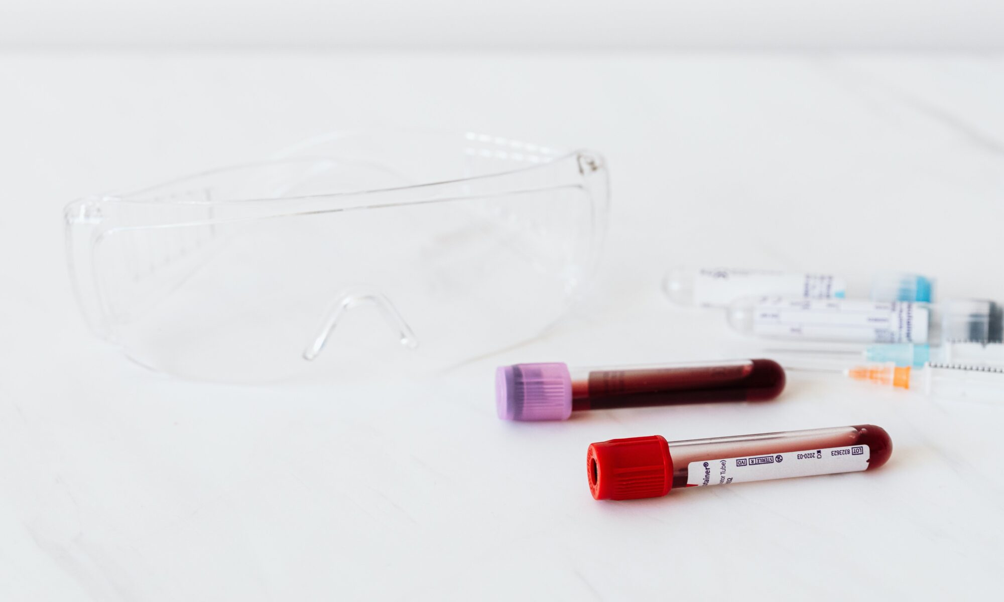 Blood test tubes for hormone panel — what labs you need before starting testosterone therapy