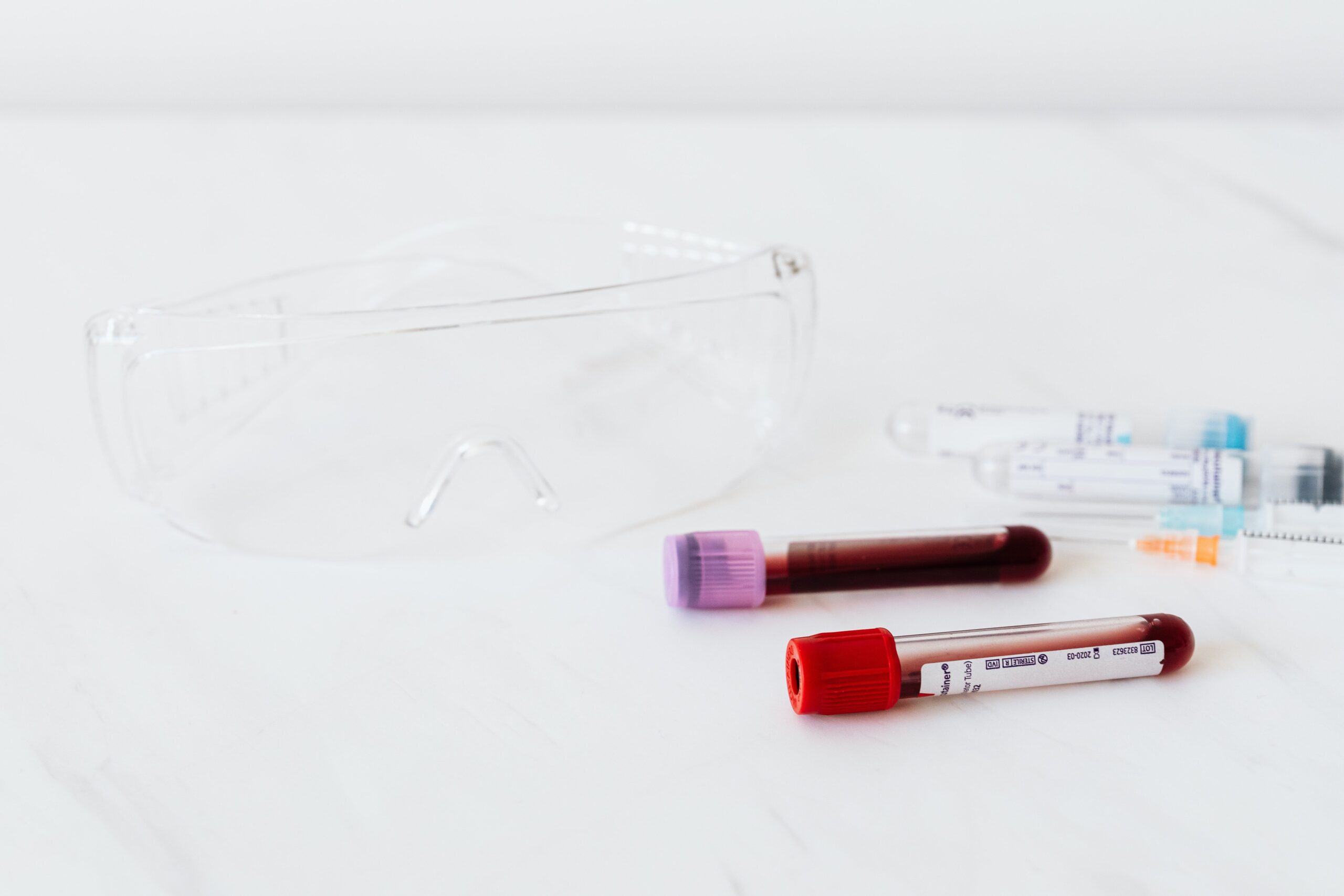 Blood test tubes for hormone panel — what labs you need before starting testosterone therapy